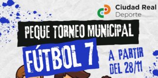 Arranca el Peque Torneo Municipal de Fútbol 7 en Ciudad Real con más de 170 participantes cartel pequetorneo