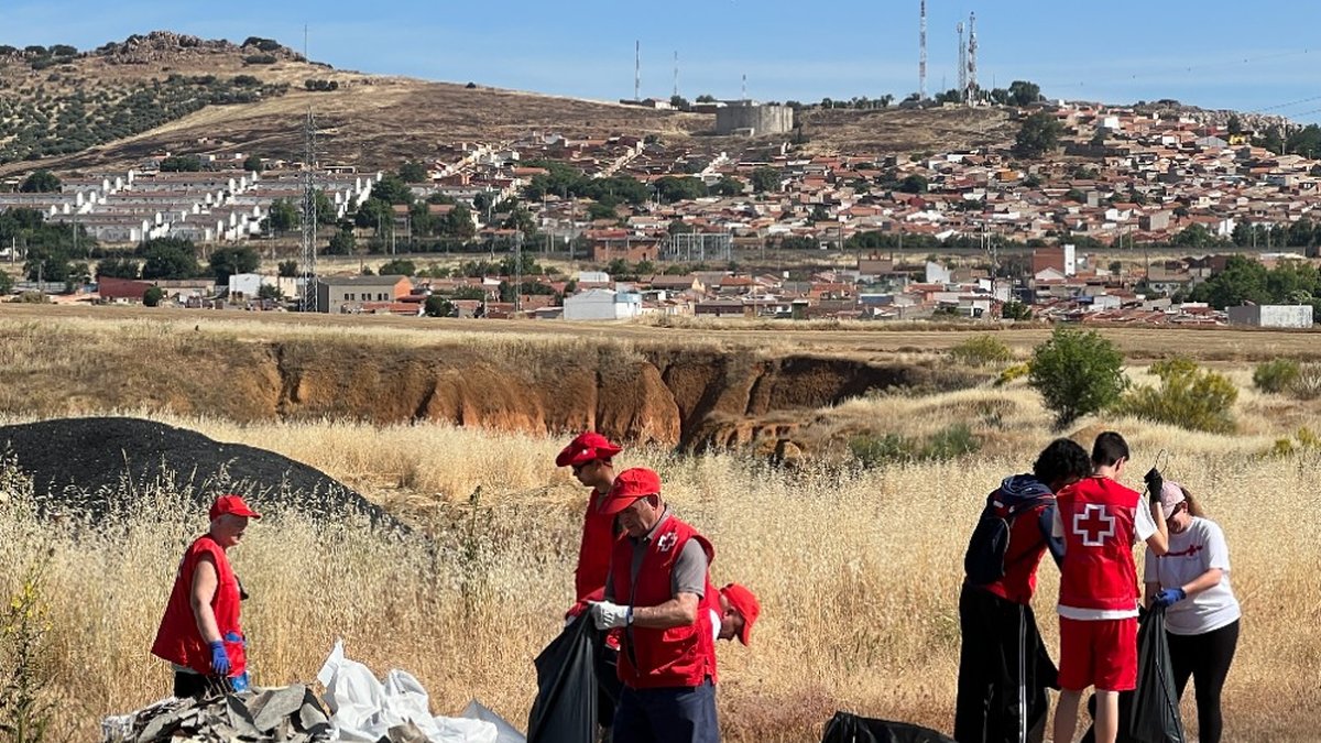 cruz roja basura