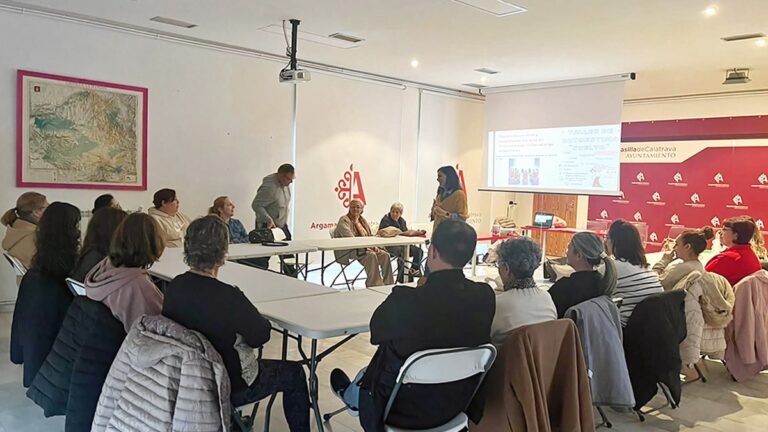 un momento del taller celebrado este fin de semana