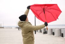 temporal frio viento