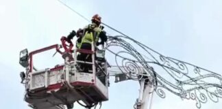 Retiran un luminoso en Argamasilla de Alba por riesgo ante la borrasca Leonardo Captura de pantalla 2026 02 05 111520