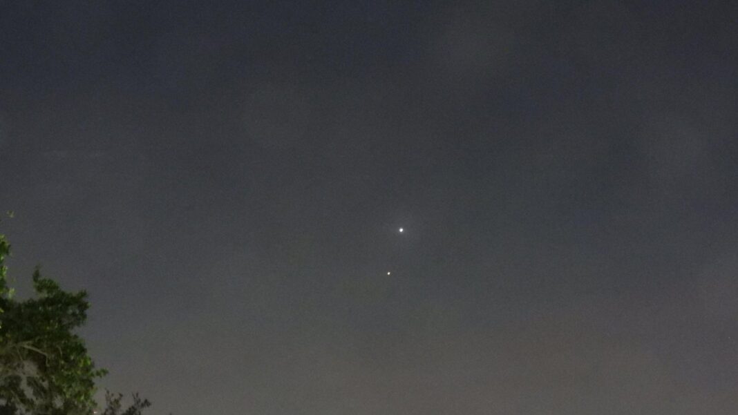 venus y jupiter