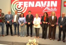 Presentación oficial de Fenavin Match en el Palacio Provincial de Ciudad Real con representantes institucionales