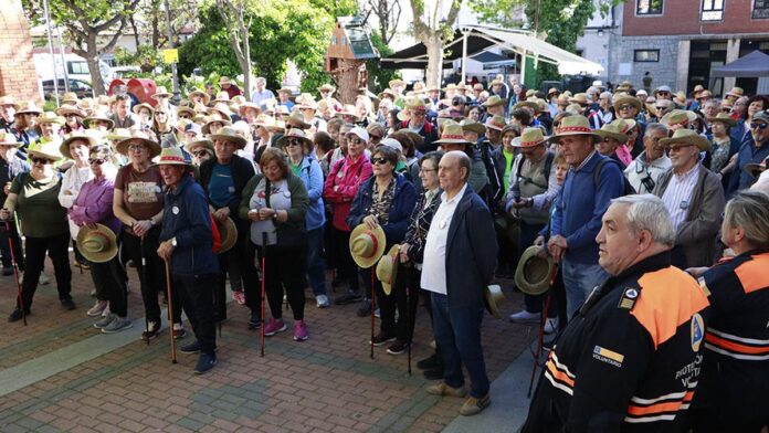 algunos de los numerosisimos congregados