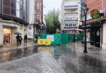 obras veolia calle calatrava con toledo