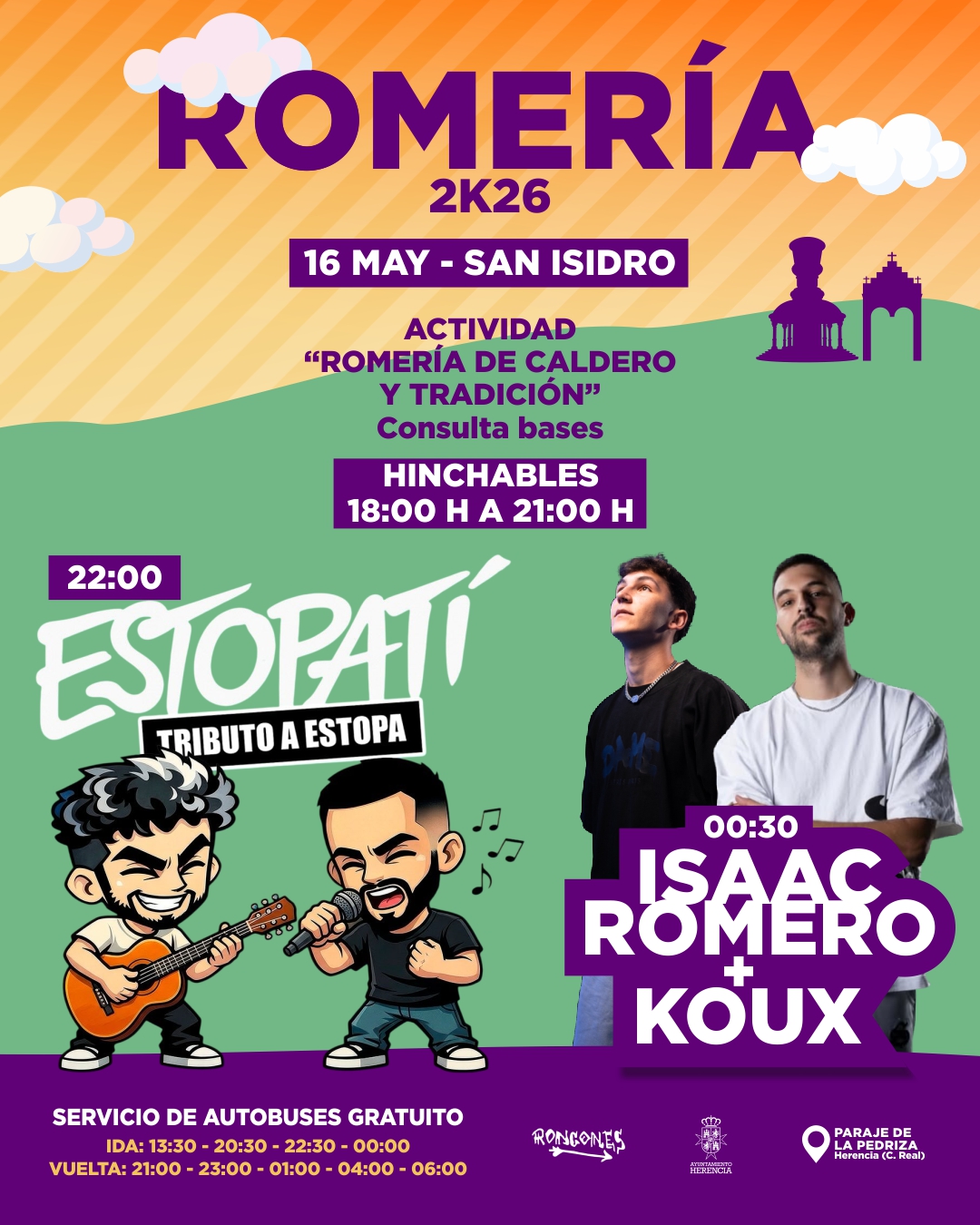 Herencia impulsa romerías con tradición y buses 3 16 MAY romeria 2026
