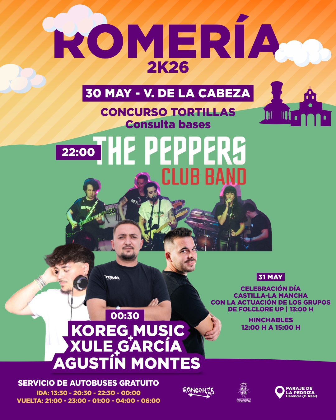 Herencia impulsa romerías con tradición y buses 2 30 MAY romeria 2026