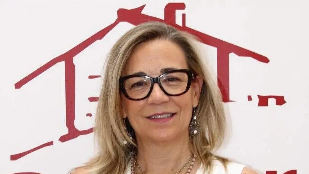 Lola Merino durante una intervención sobre la Titularidad Compartida y las nuevas ayudas para explotaciones agrarias.