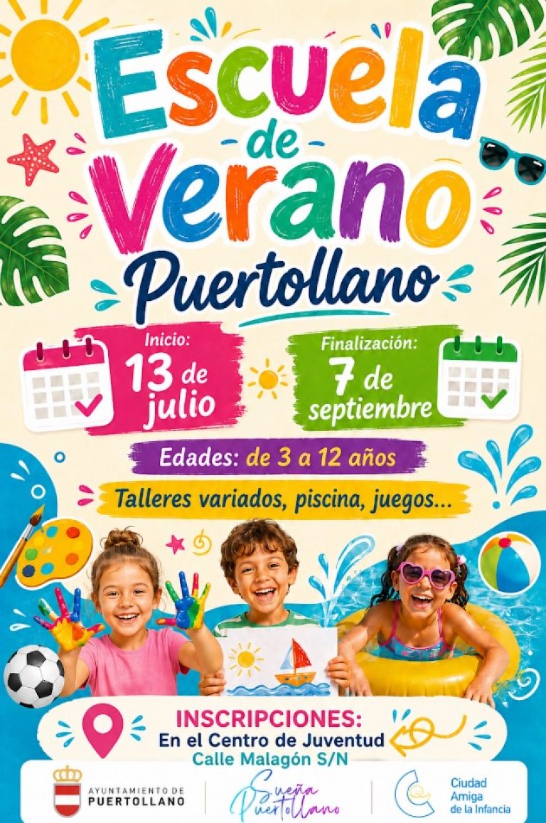 Puertollano amplía su Escuela de Verano con más plazas 1 escuelaverano 2 768x1157