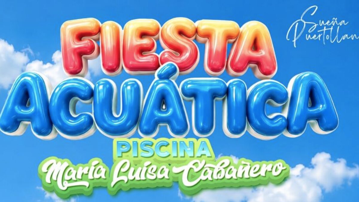 Cartel Fiesta Acuática