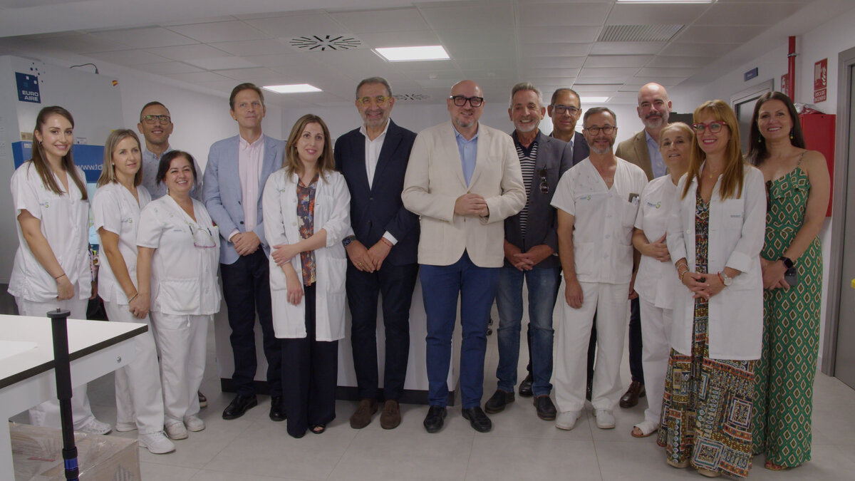 Nuevas instalaciones del Servicio de Anatomía Patológica del Hospital General de Valdepeñas tras su ampliación y modernización.