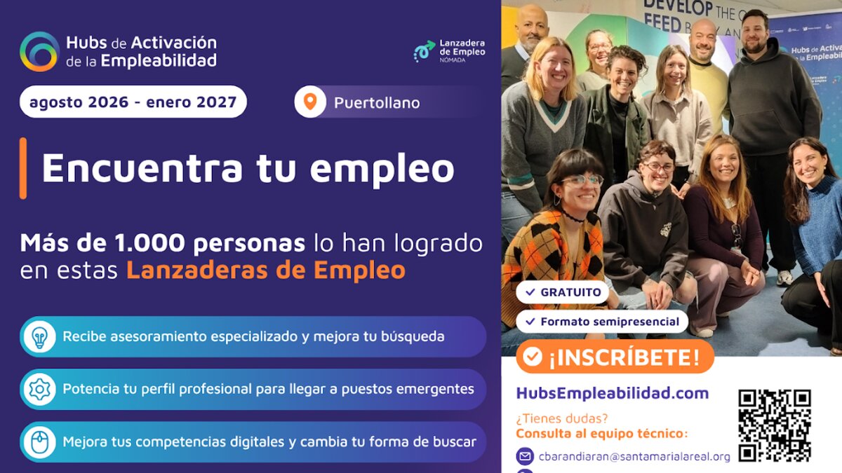Lanzadera de Empleo durante una sesión de orientación laboral en Puertollano.