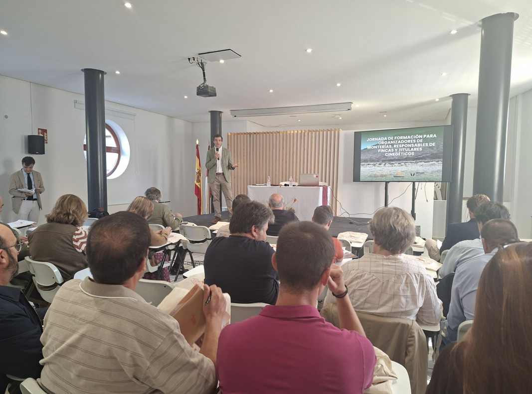 Durante la jornada formativa de ASICCAZA en VENARI, en Almagro