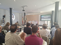 Durante la jornada formativa de ASICCAZA en VENARI, en Almagro