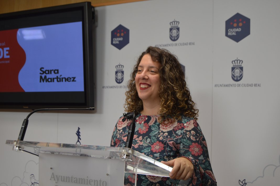 Sara Martínez, portavoz del Grupo Municipal Socialista de Ciudad Real