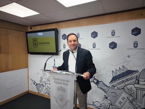 Guillermo Arroyo tras la Junta de Gobierno Local del Ayuntamiento de Ciudad Real