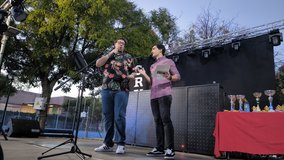 Acto inaugural de las fiestas vecinales de Nuevo Parque