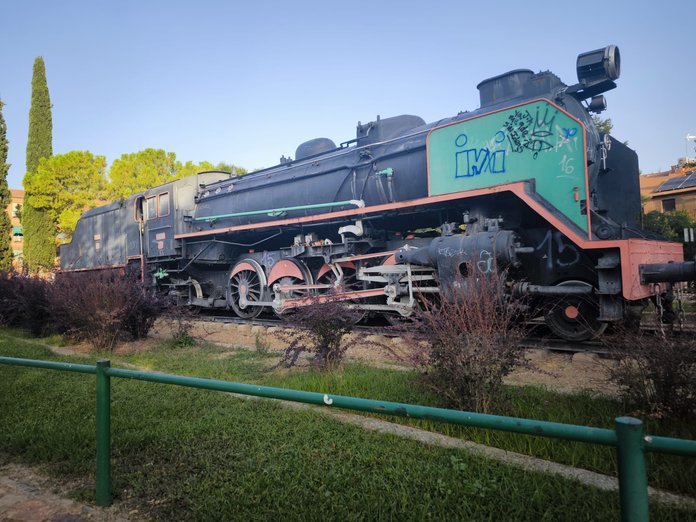 Máquina Mikado Ciudad Real Parque Santo Tomás de Villanueva