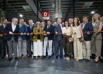 Autoridades y representantes del sector durante la inauguración de FERCATUR en el recinto ferial IFEDI de Ciudad Real.