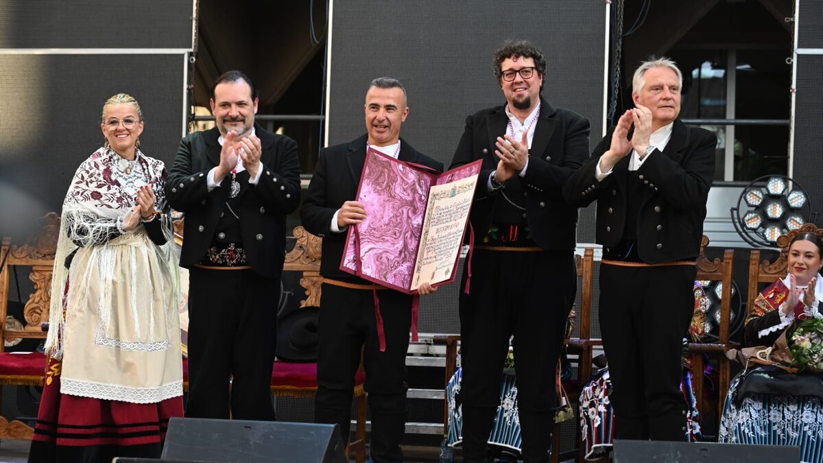 Representantes del Ayuntamiento de Ciudad Real durante la presentación de la Pandorga 2026