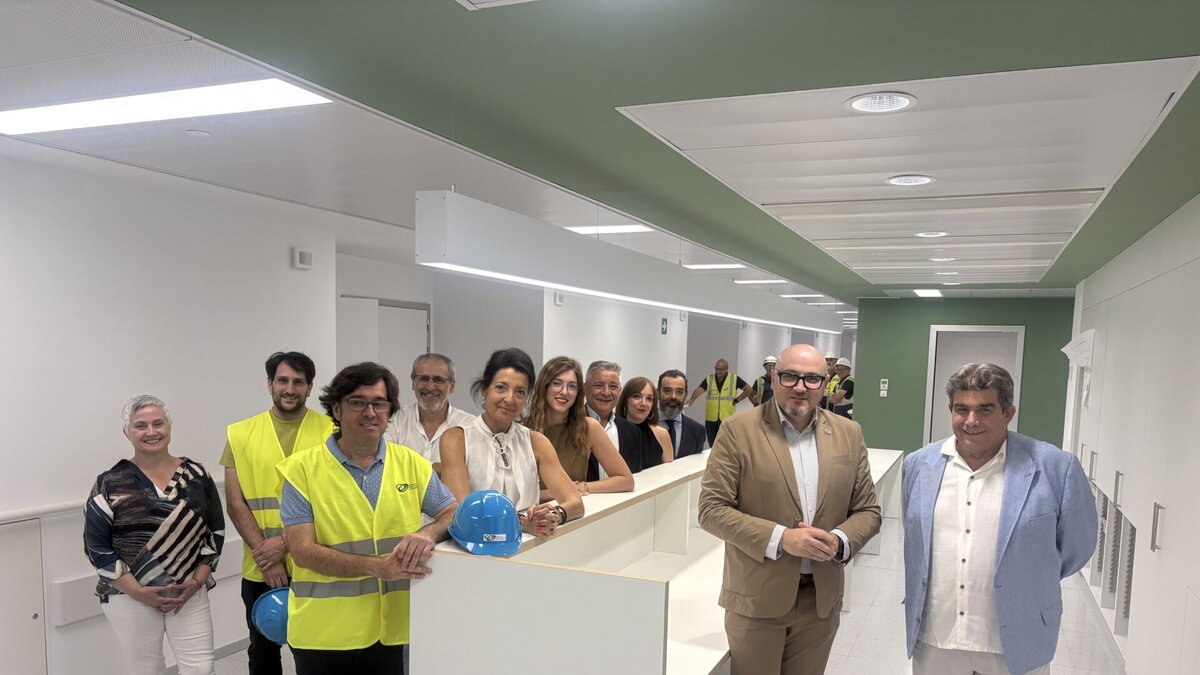 Primera fase de recepción de las obras del nuevo Hospital Universitario de Puertollano.