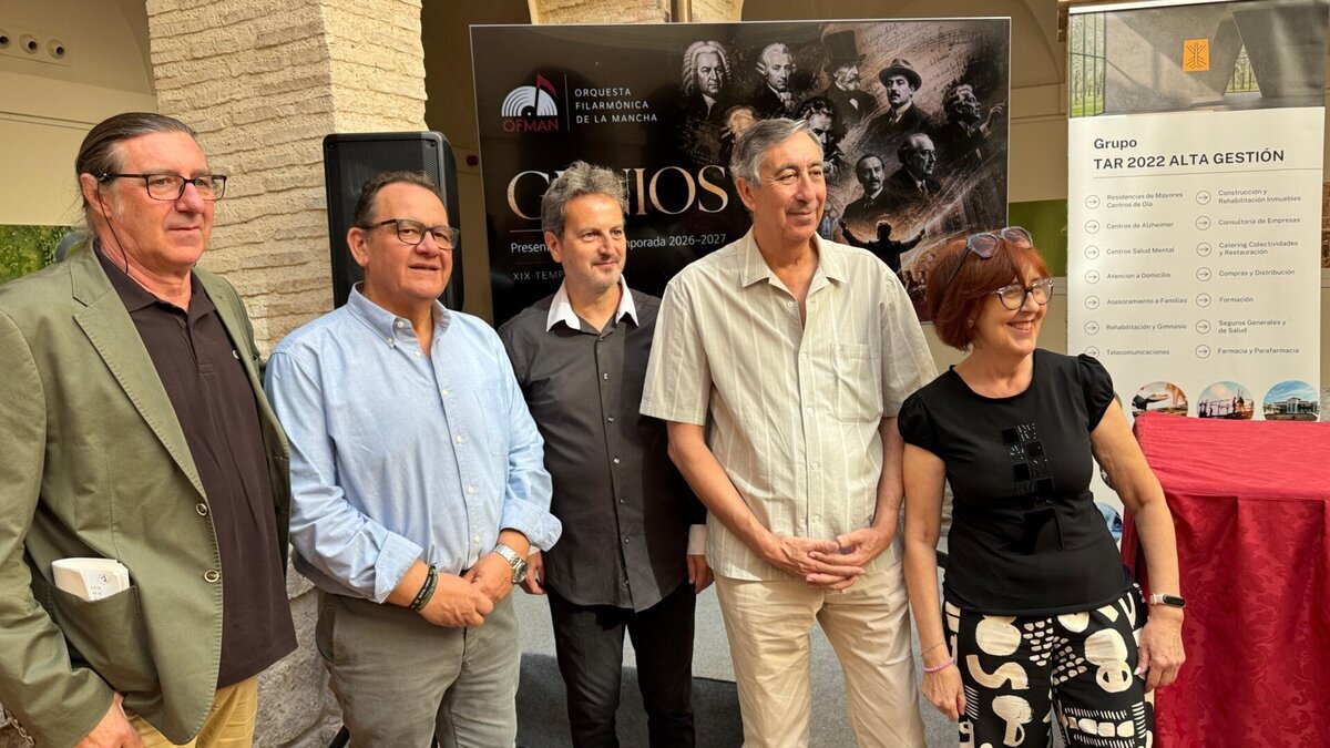 Presentación de la 19ª temporada de la Orquesta Filarmónica de la Mancha en Ciudad Real