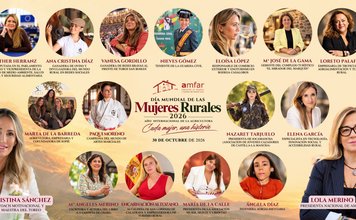 Jornada de AMFAR en Ciudad Real dedicada a las mujeres rurales, con la participación de Cristina Sánchez y representantes de distintos sectores profesionales.
