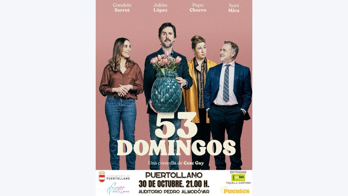 «53 Domingos», función teatral cancelada en Puertollano