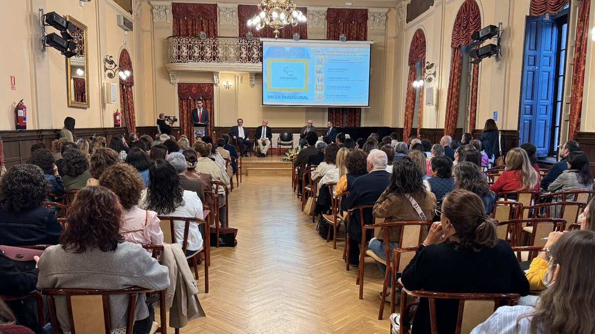 V Jornada Bioética y Deontológica sobre salud mental en el Antiguo Casino de Ciudad Real.