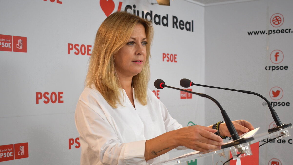 Ana Isabel Abengózar durante sus declaraciones sobre las políticas de apoyo a las mujeres rurales en Castilla-La Mancha.