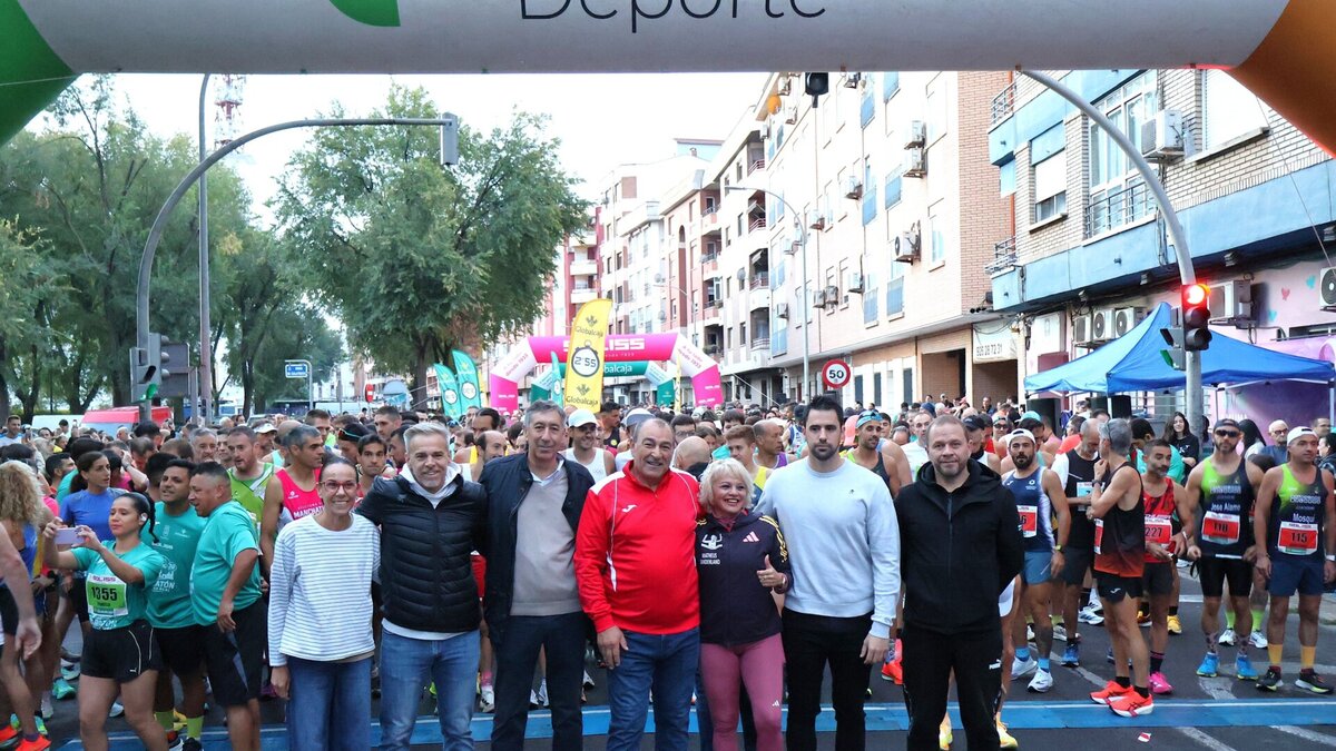 José Caro en salida Quijote Maratón 1