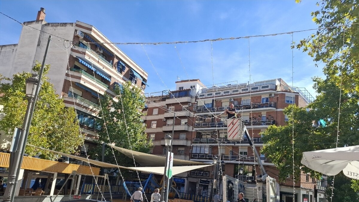 Luces de Navidad en Puertollano