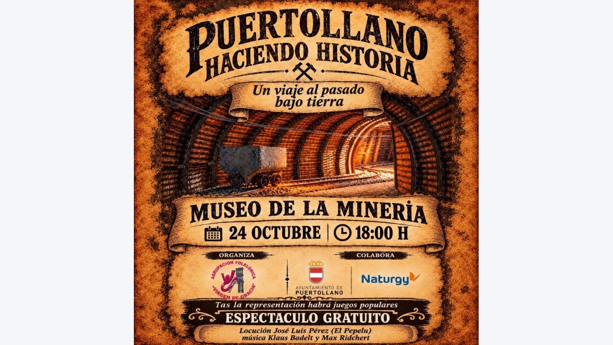 Actividad «Puertollano haciendo historia» de la Agrupación Folklórica Virgen de Gracia