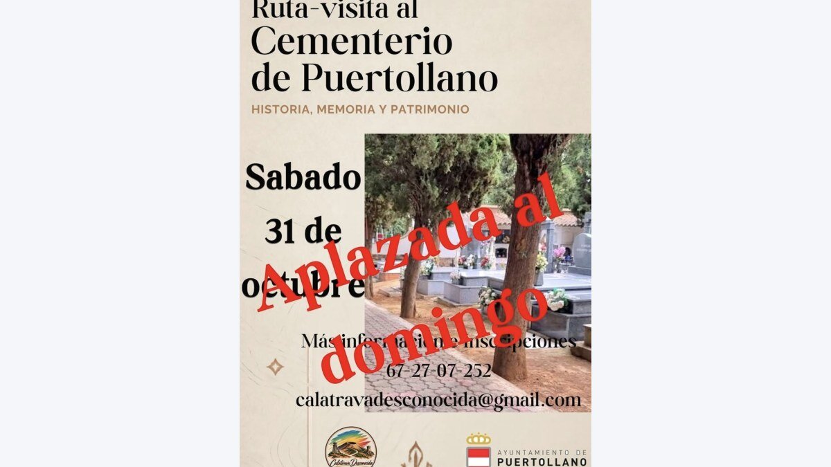 Ruta guiada por el cementerio municipal de Puertollano