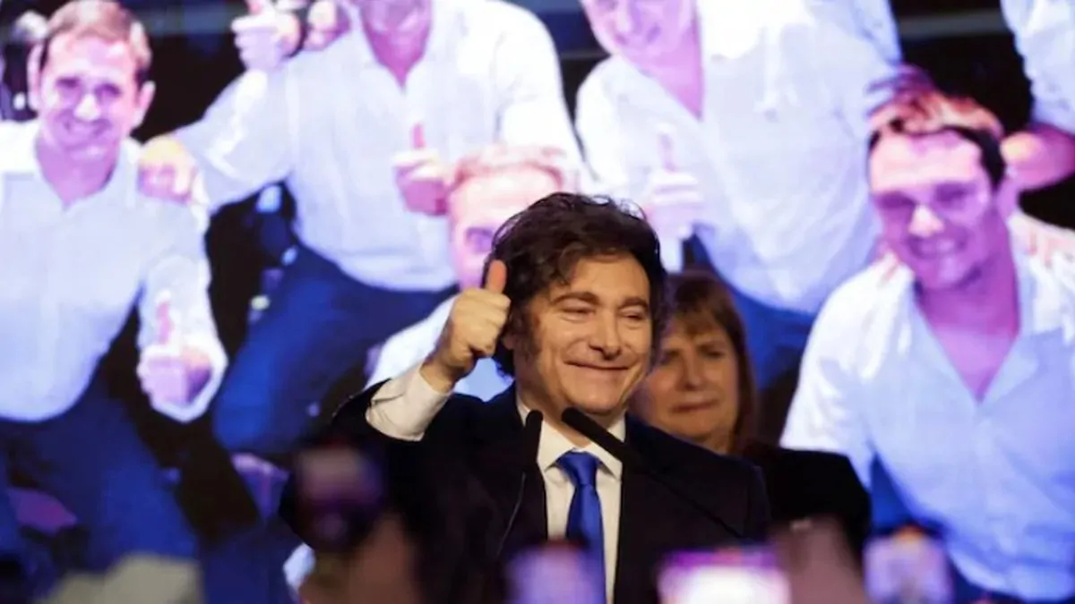 javier milei celebra la victoria de la libertad avanza en las elecciones legislativas argentinas